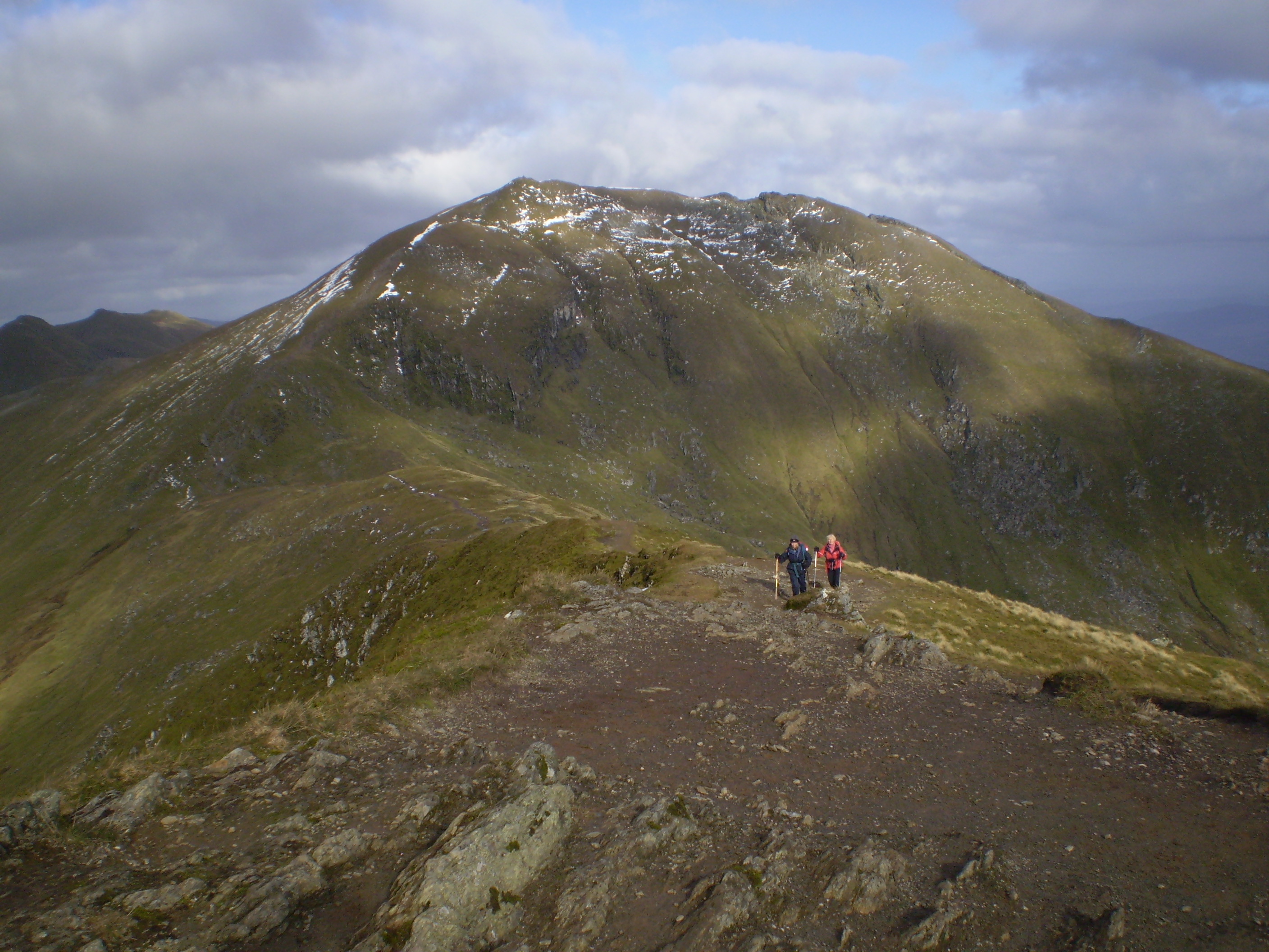 Ben Lawers mountain in Scotland