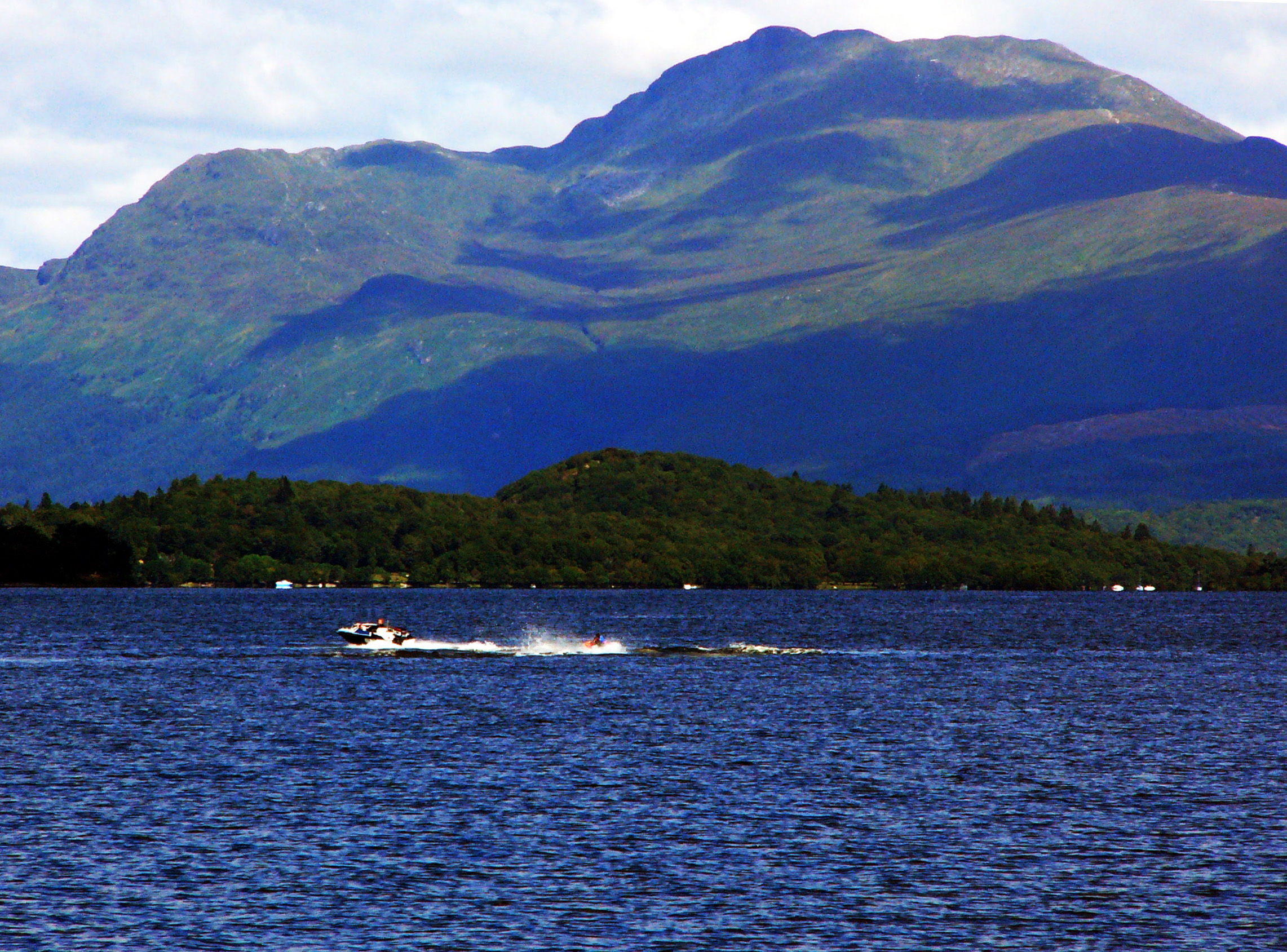 Ben Lomond mountain in Scotland