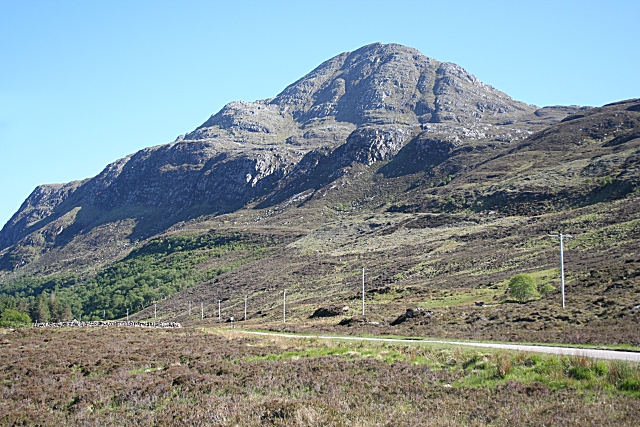 Ben Stack mountain in Scotland