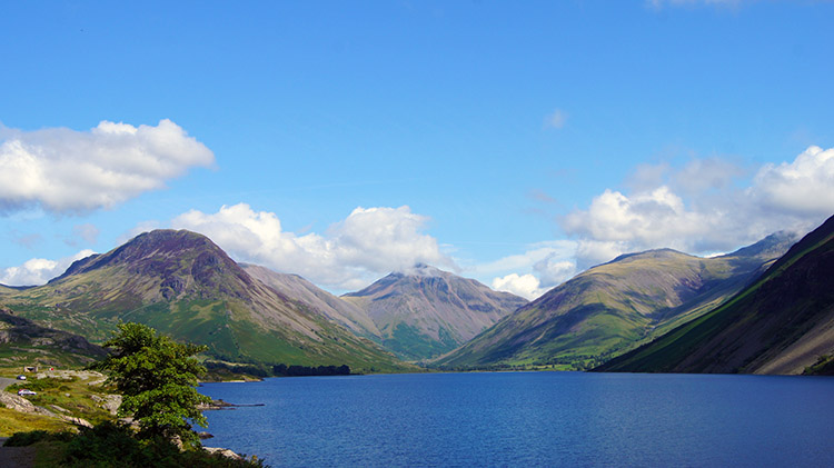 Great Gable mountain in England