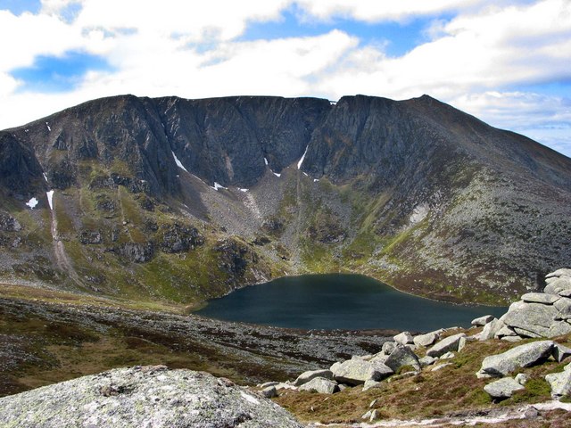 Lochnagar mountain in Scotland