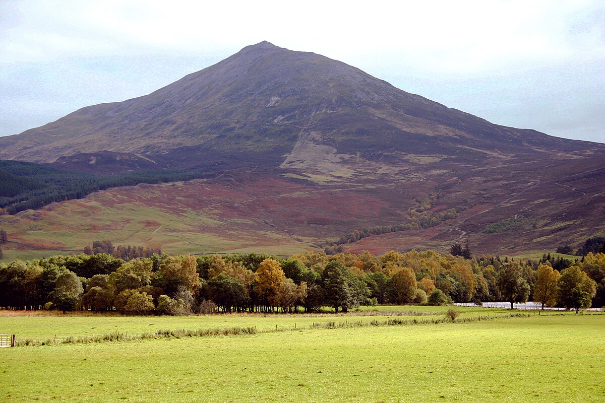 Schiehallion mountain in Scotland