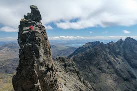 Sgurr Dearg mountain in Scotland