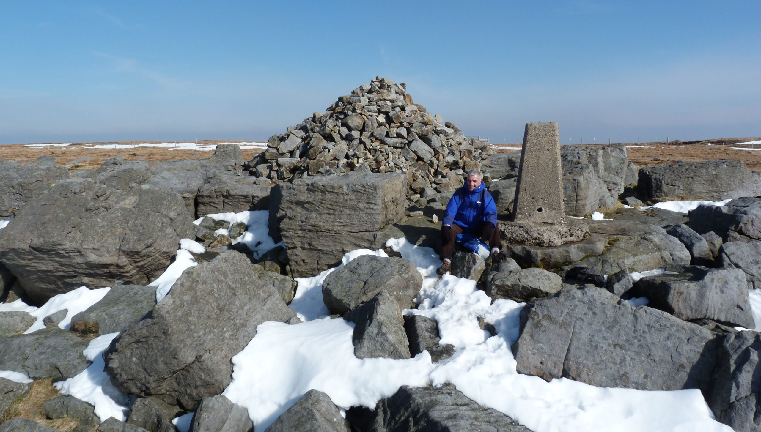 Whernside mountain in England