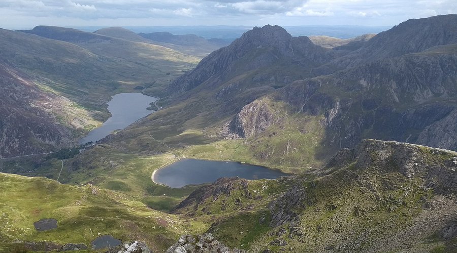 Y Garn mountain in Wales